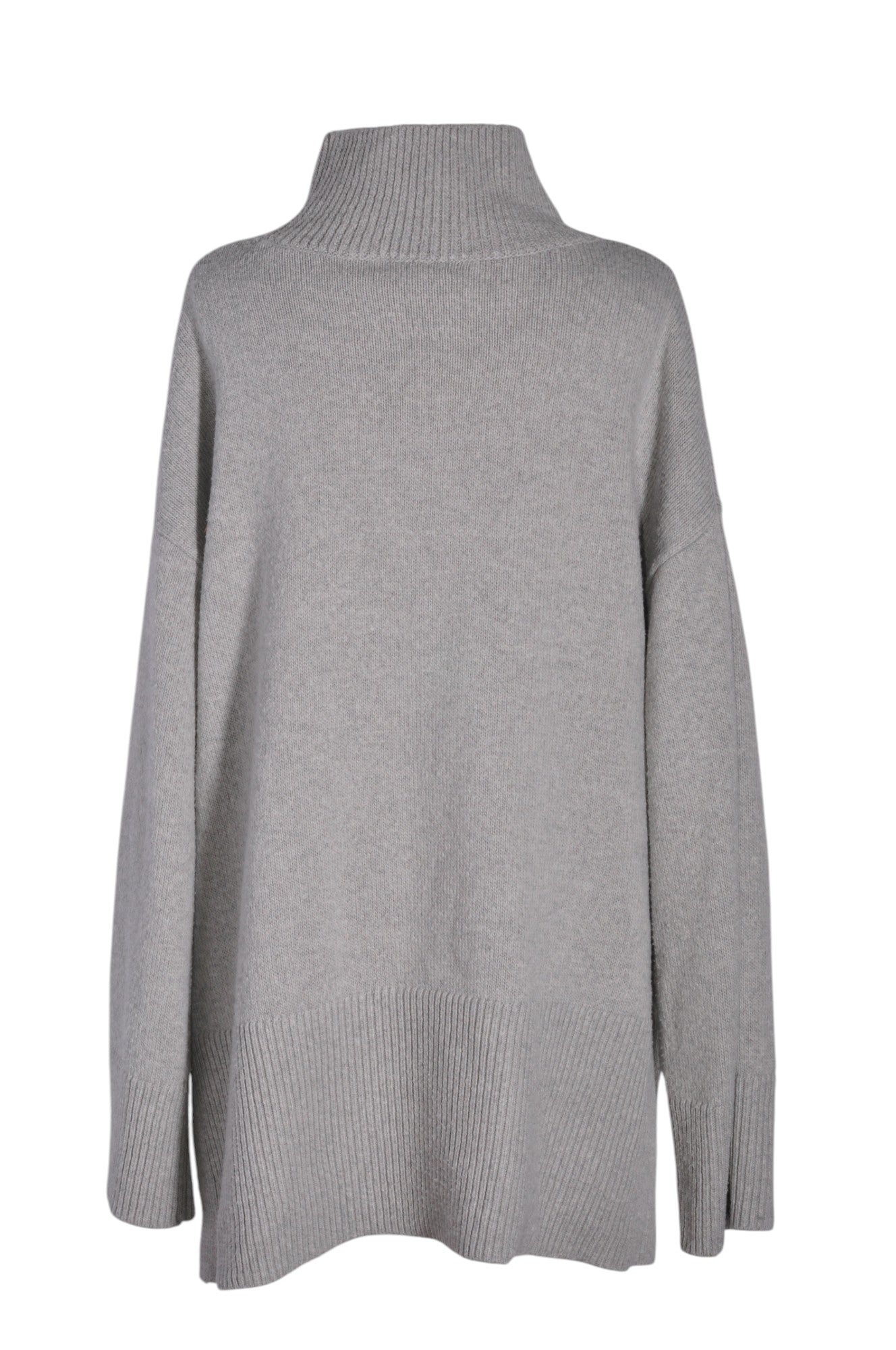 H&M Women Turtleneck Tops Regular fit in Gray - XL - Velora