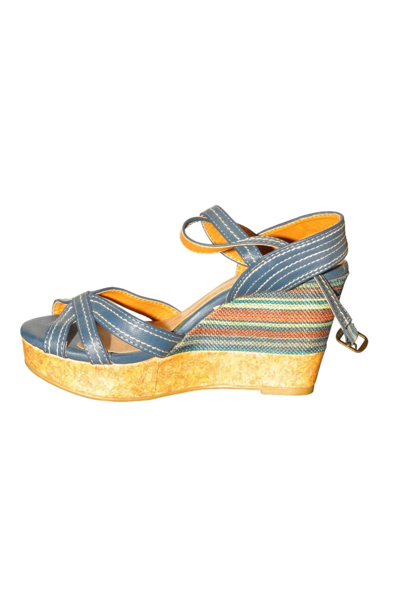 GEORGE Women Heels Regular fit in Blue - 5 - Velora