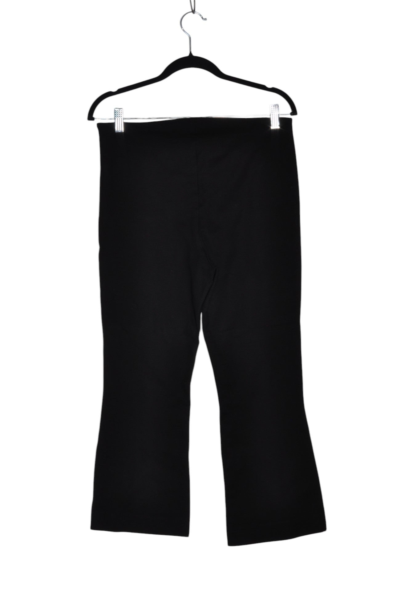 ZARA Women Work Pants Regular fit in Black - L - Velora