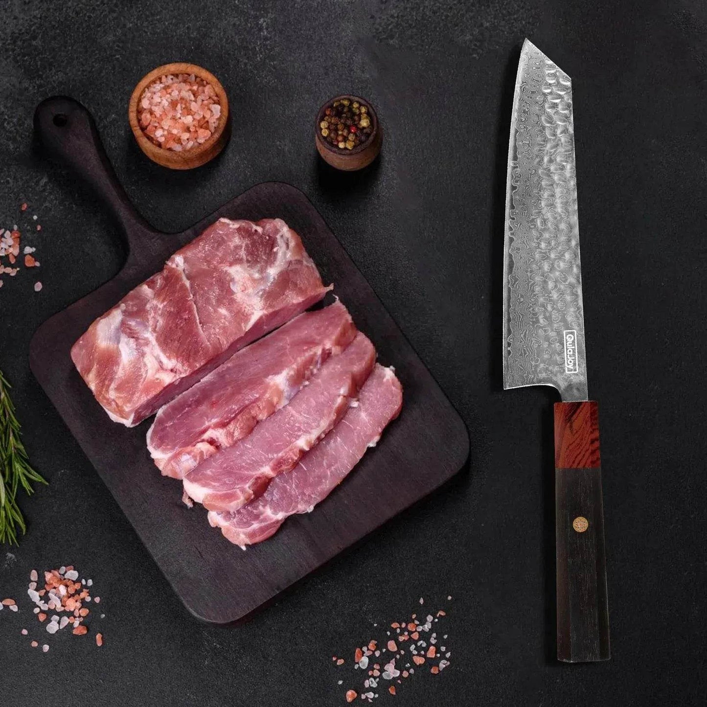 Hand-Hammered Sharp Japanese Professional Chef Knives - Velora