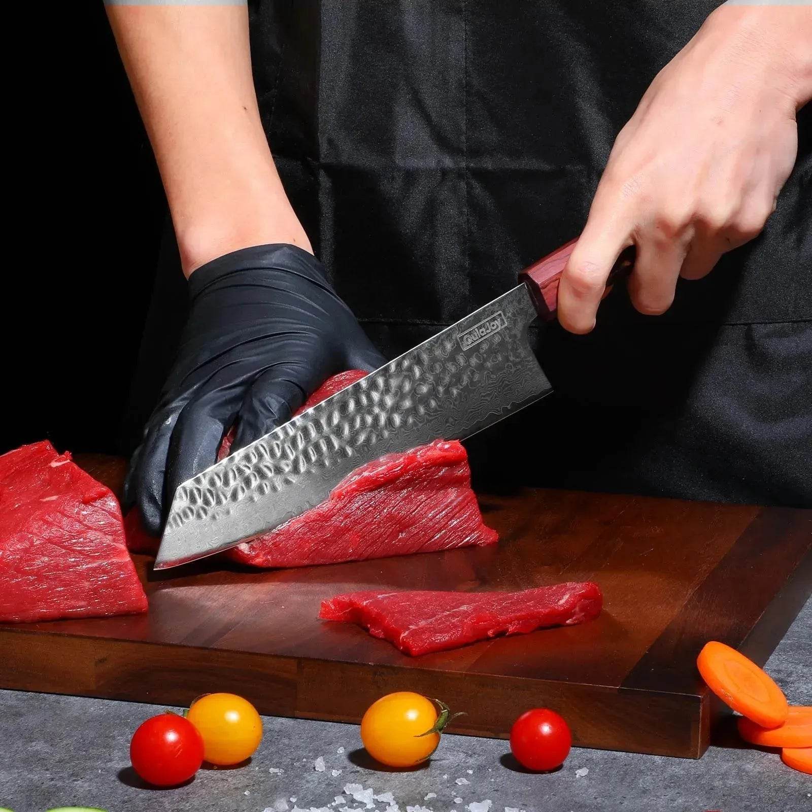 Hand-Hammered Sharp Japanese Professional Chef Knives - Velora