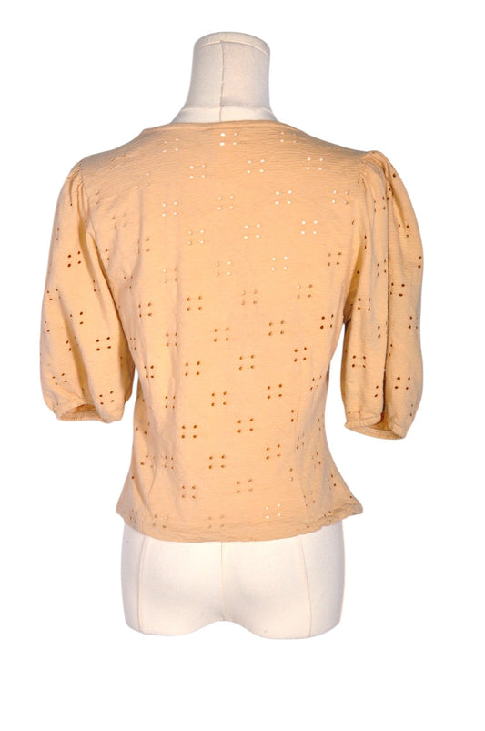 H&M Women Blouses Regular fit in Beige - S - Velora