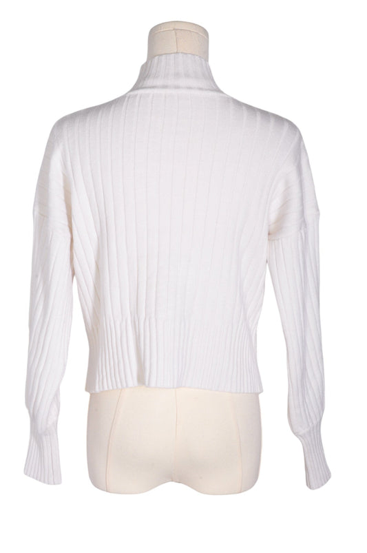 UNBRANDED Women Turtleneck Tops Regular fit in White - S - Velora
