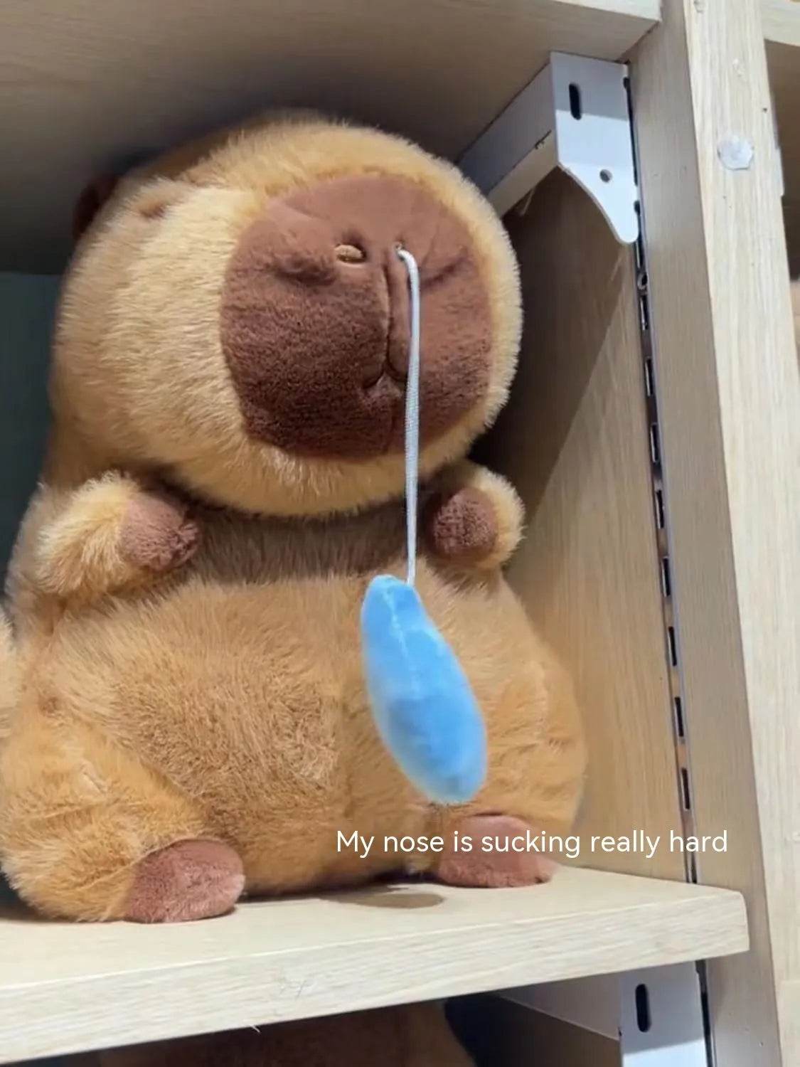 New Capibara Snot Withdraw Doll Doll Plush Toy Capybara Ugly And Cute Pillow Capybara Online Influencer Cute - Velora