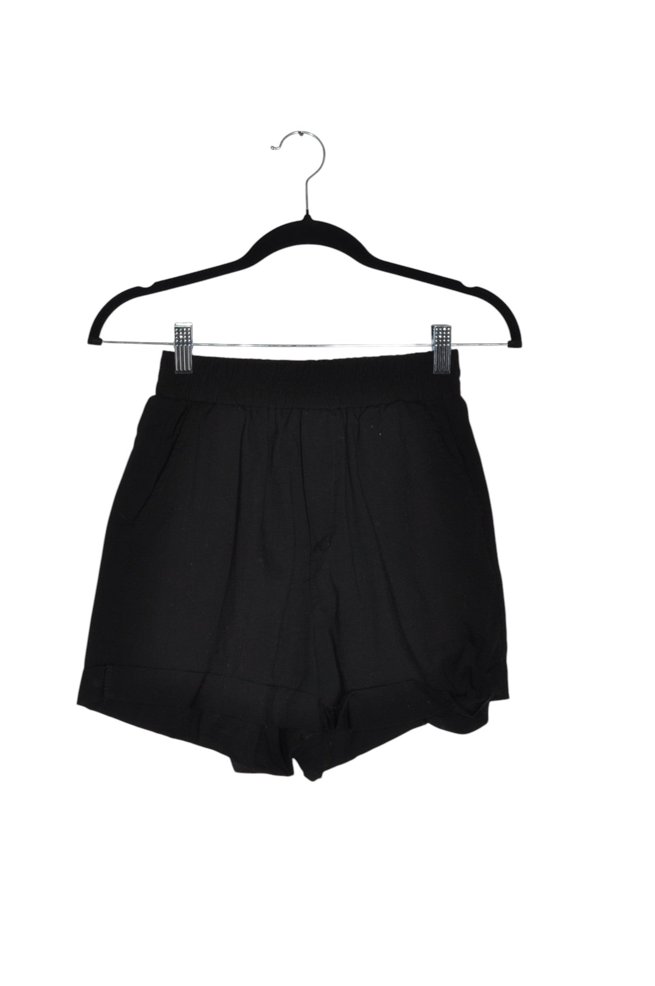 SHEIN Women Classic Shorts Regular fit in Black - S - Velora