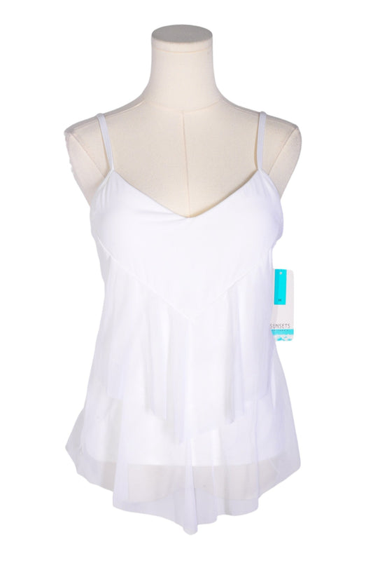 SUNSETS Women Tank Tops Regular fit in White - M - Velora