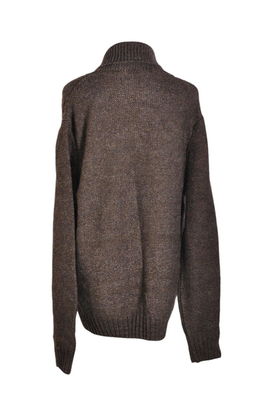 IMMAGINI Women Turtleneck Tops Regular fit in Brown - L - Velora