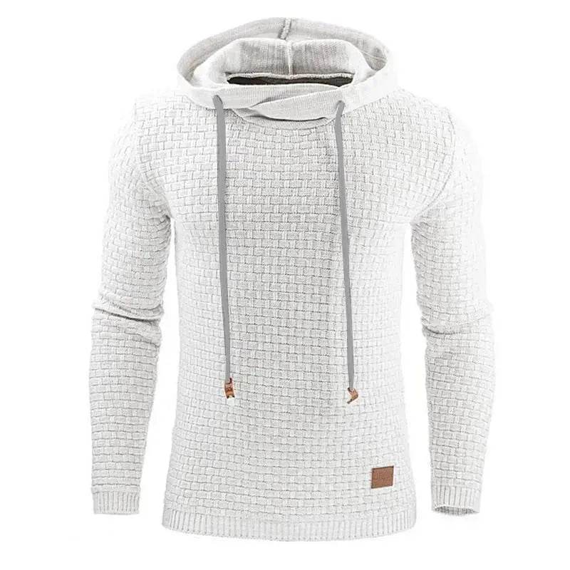 Plain Fleece Pullover hoodies sweater mens - Velora