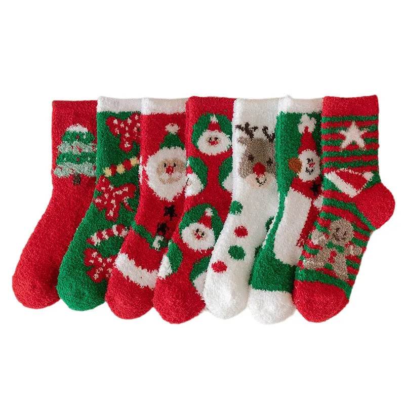 Christmas Stockings Children's Coral Fleece - Velora