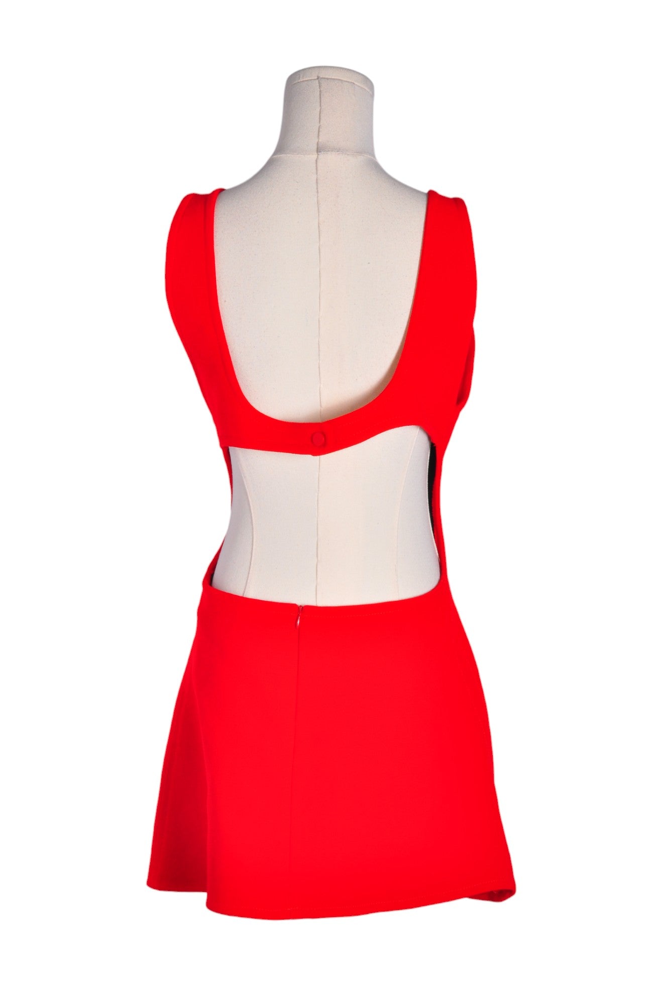 ZARA Women Mini Dresses Regular fit in Red - M - Velora