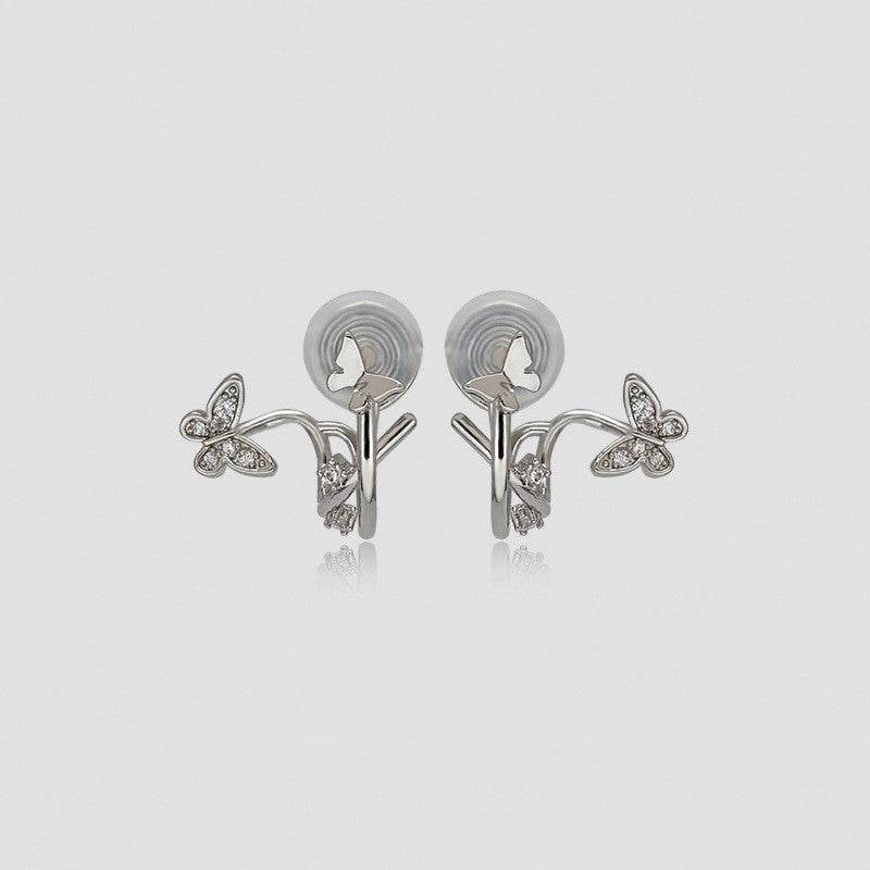 Female Cute Butterfly Earrings Jewelry - Velora