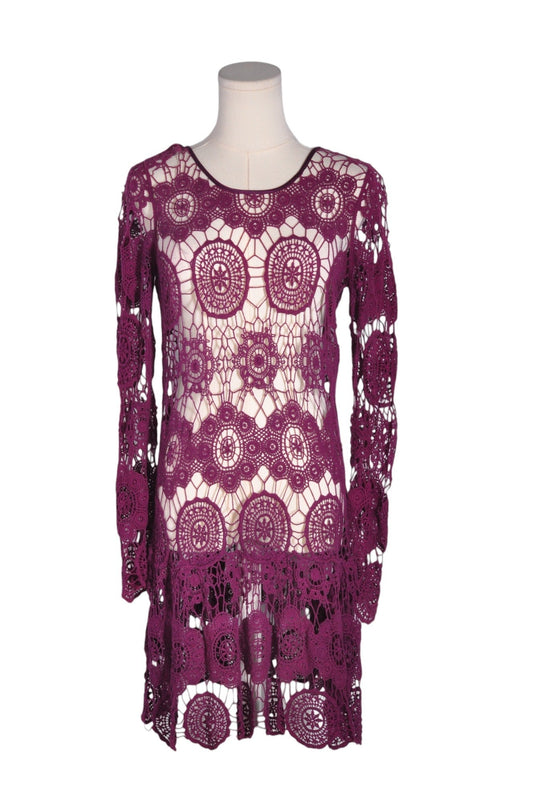 FREE PEOPLE Women Drop Waist Dresses Regular fit in Purple - XS - Velora