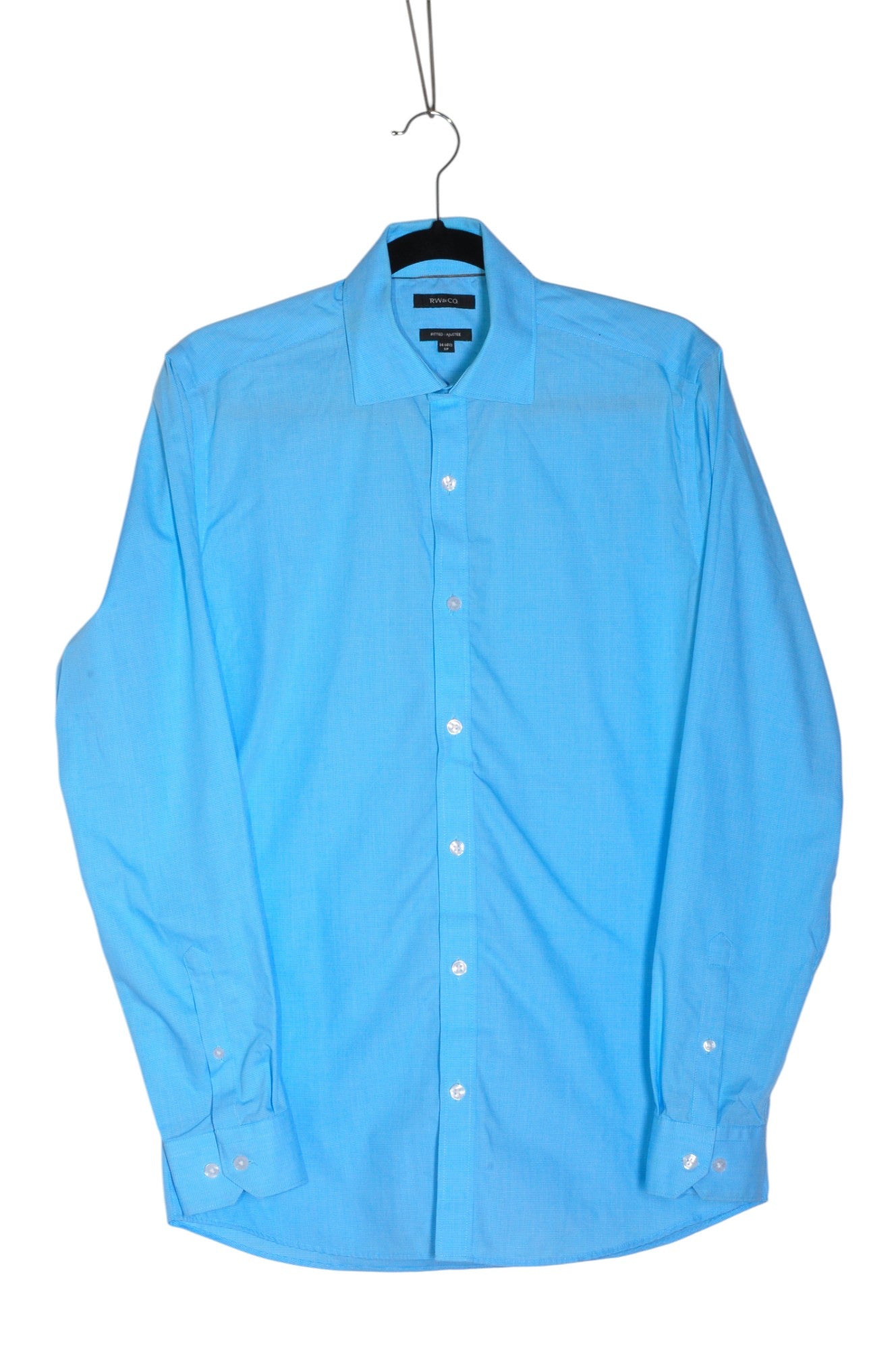 RW&CO Men Button Down Tops Regular fit in Blue - S - Velora