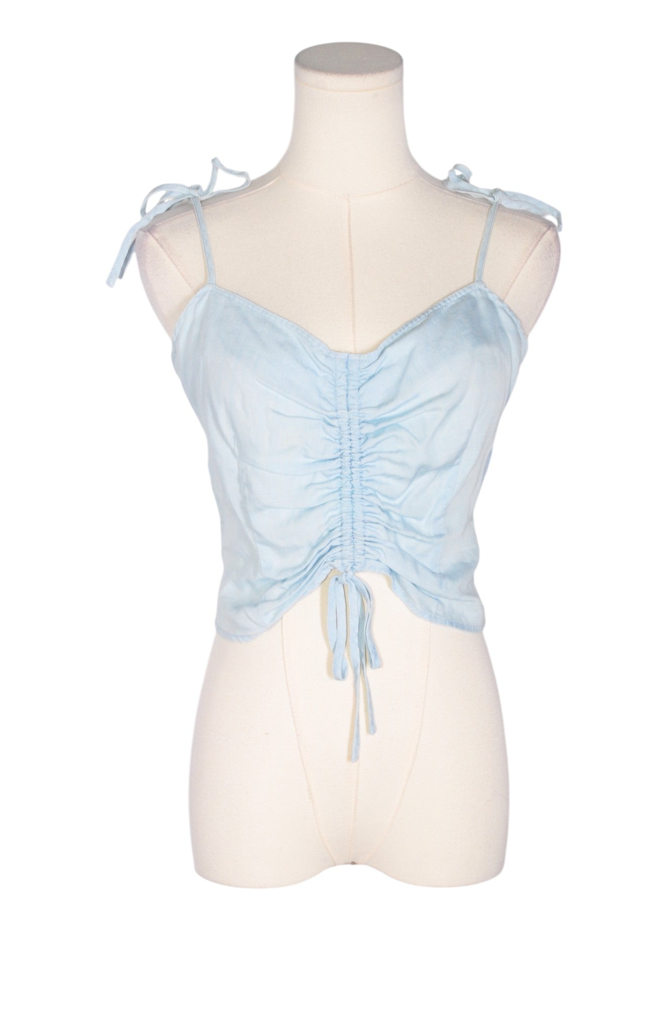 GUESS Women Crop Tops Regular fit in Blue - S - Velora