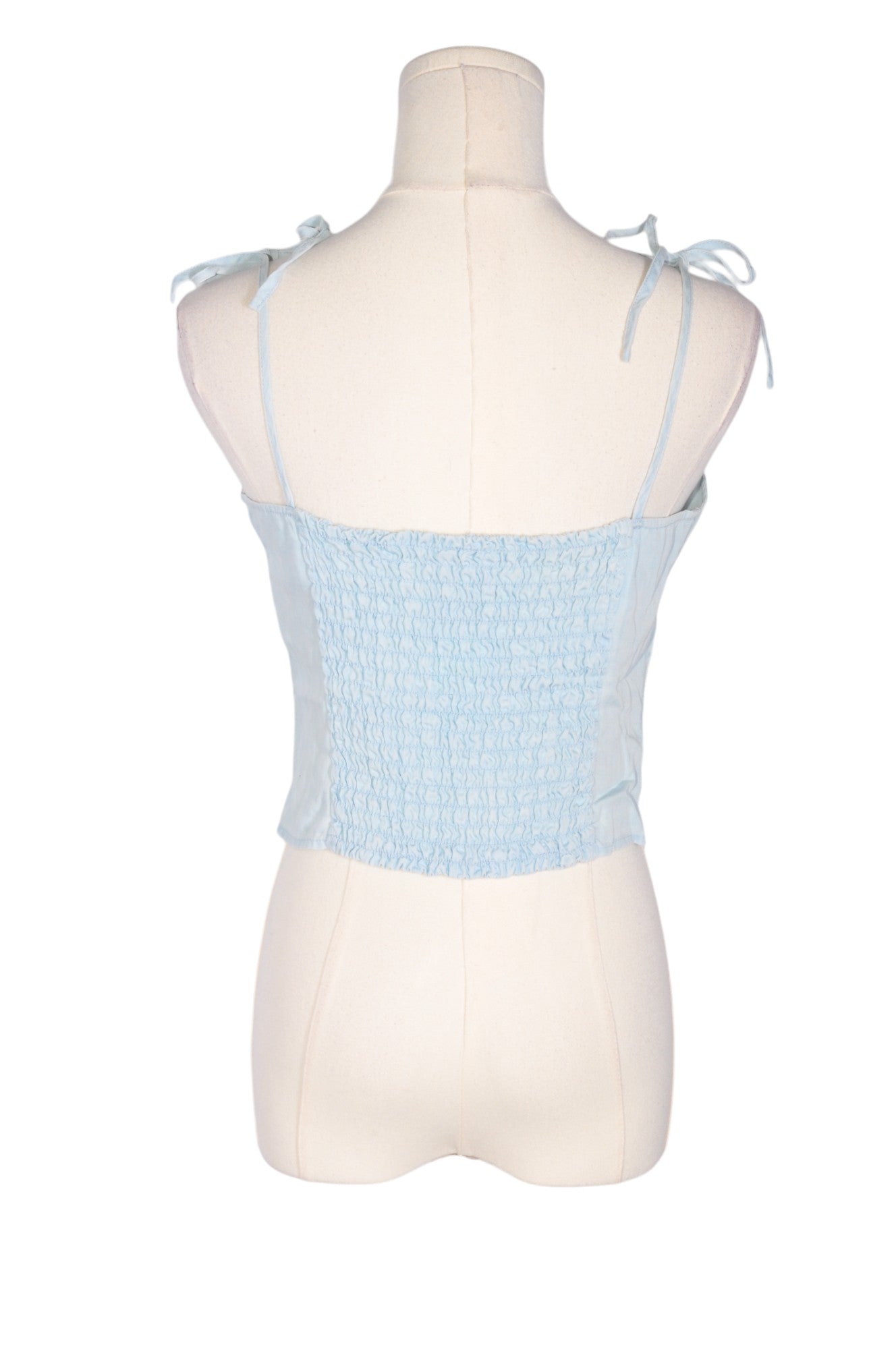 GUESS Women Crop Tops Regular fit in Blue - S - Velora