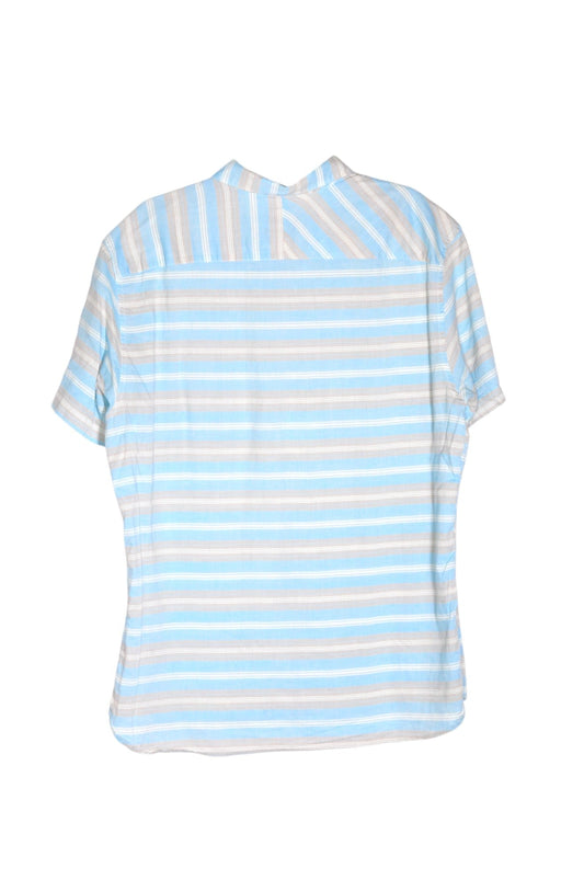 QUICKSILVER Men Button Down Tops Regular fit in Blue - XL - Velora