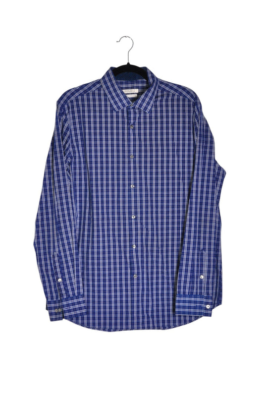 PORTFOLIO Men Button Down Tops Regular fit in Blue - 34 - Velora