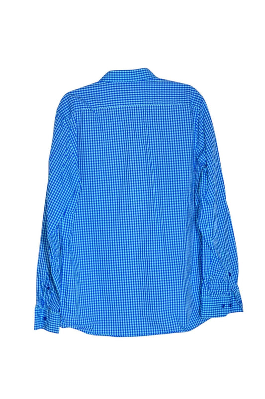 RW&CO Men Button Down Tops Regular fit in Blue - XL - Velora