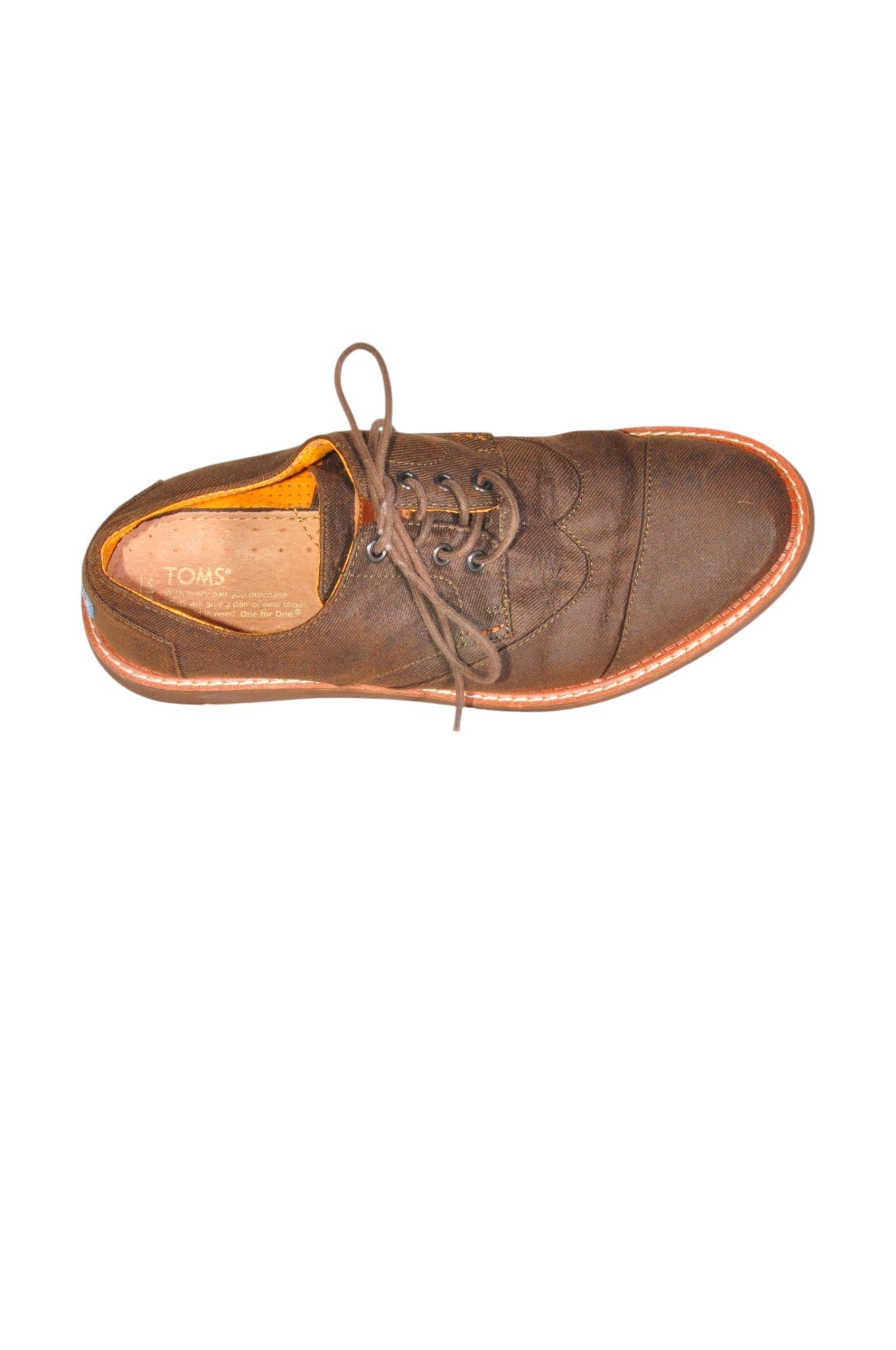 TOMS Men Flat Shoes Regular fit in Brown - 10 - Velora