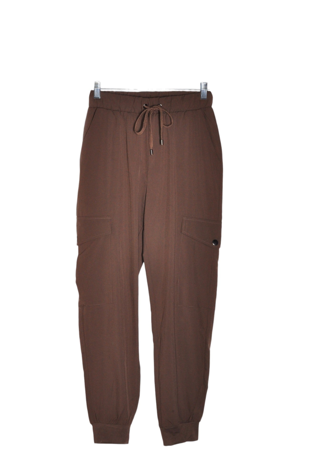 ARDENE Women Work Pants Regular fit in Brown - M - Velora