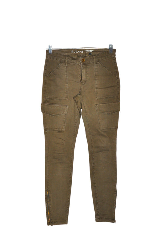 R JEANS Women Straight-Legged Jeans Regular fit in Green - 28 - Velora
