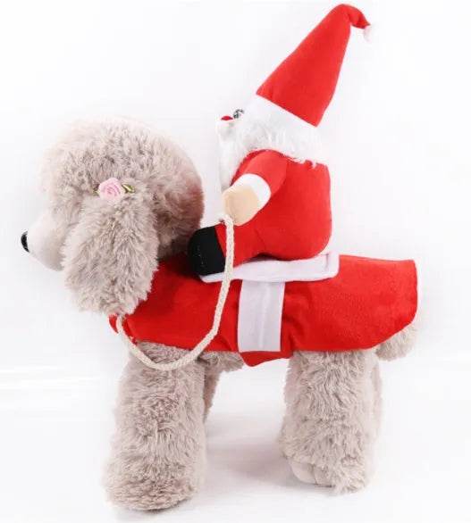 Dog Christmas Clothes Cat Christmas Clothes Pet Winter Clothes - Velora
