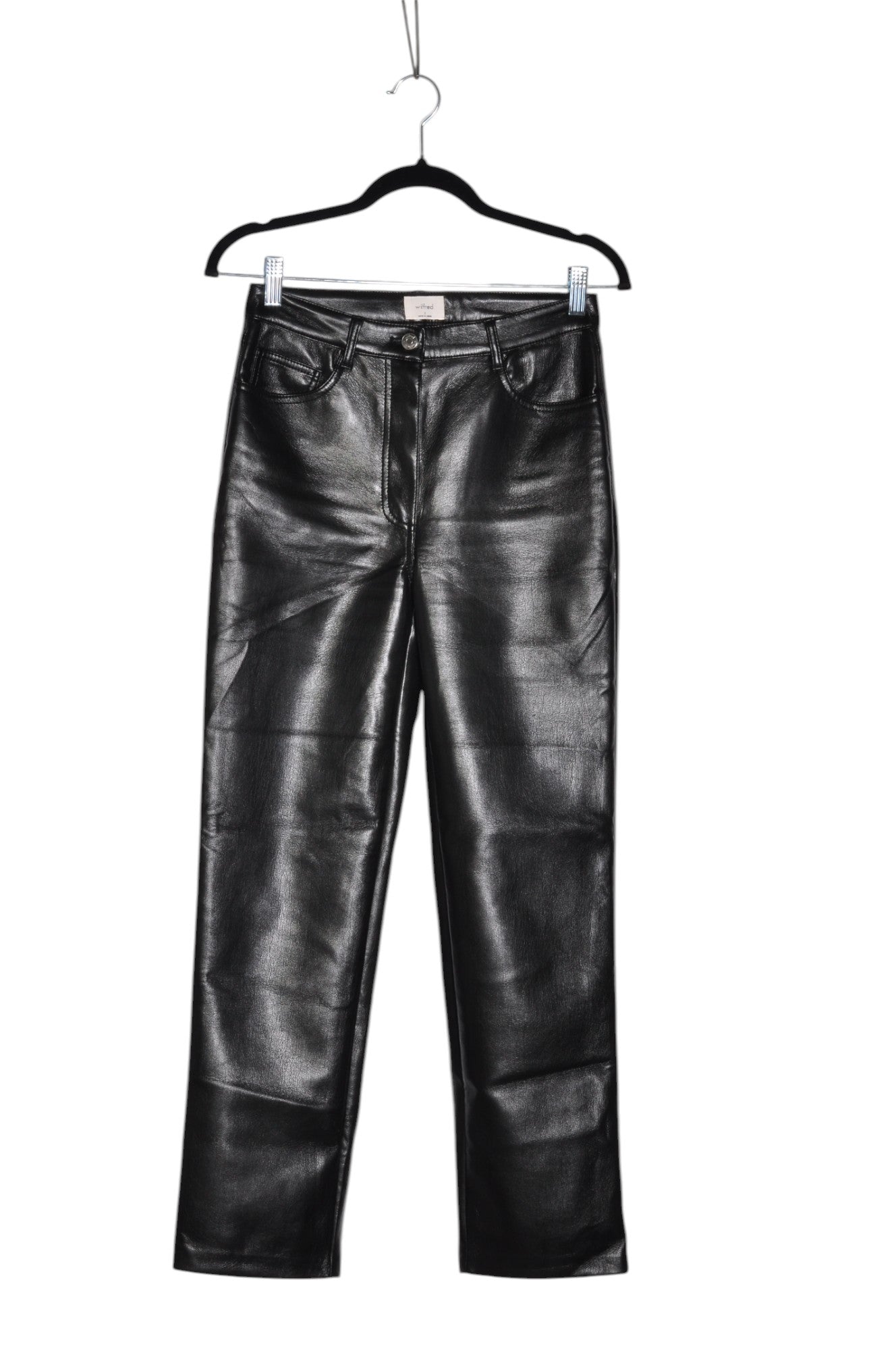 WILFRED Women Work Pants Regular fit in Black - 2 - Velora