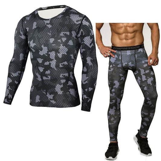 2pcs Camouflage Sport Fitness Workout Gym Outfit set - Velora