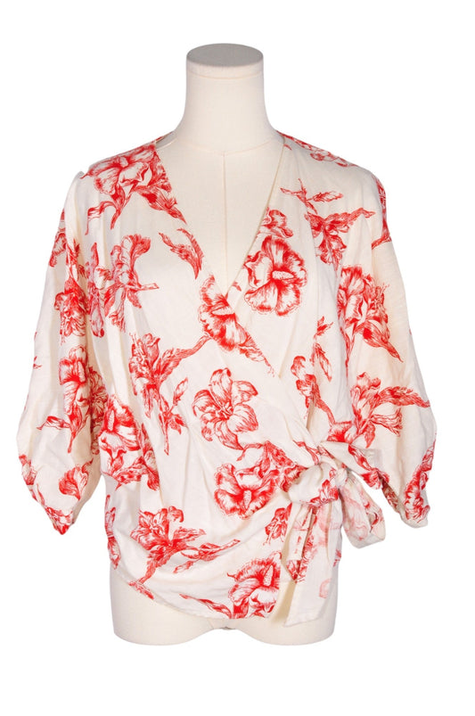 ZARA Women Blouses Regular fit in Red - XS - Velora