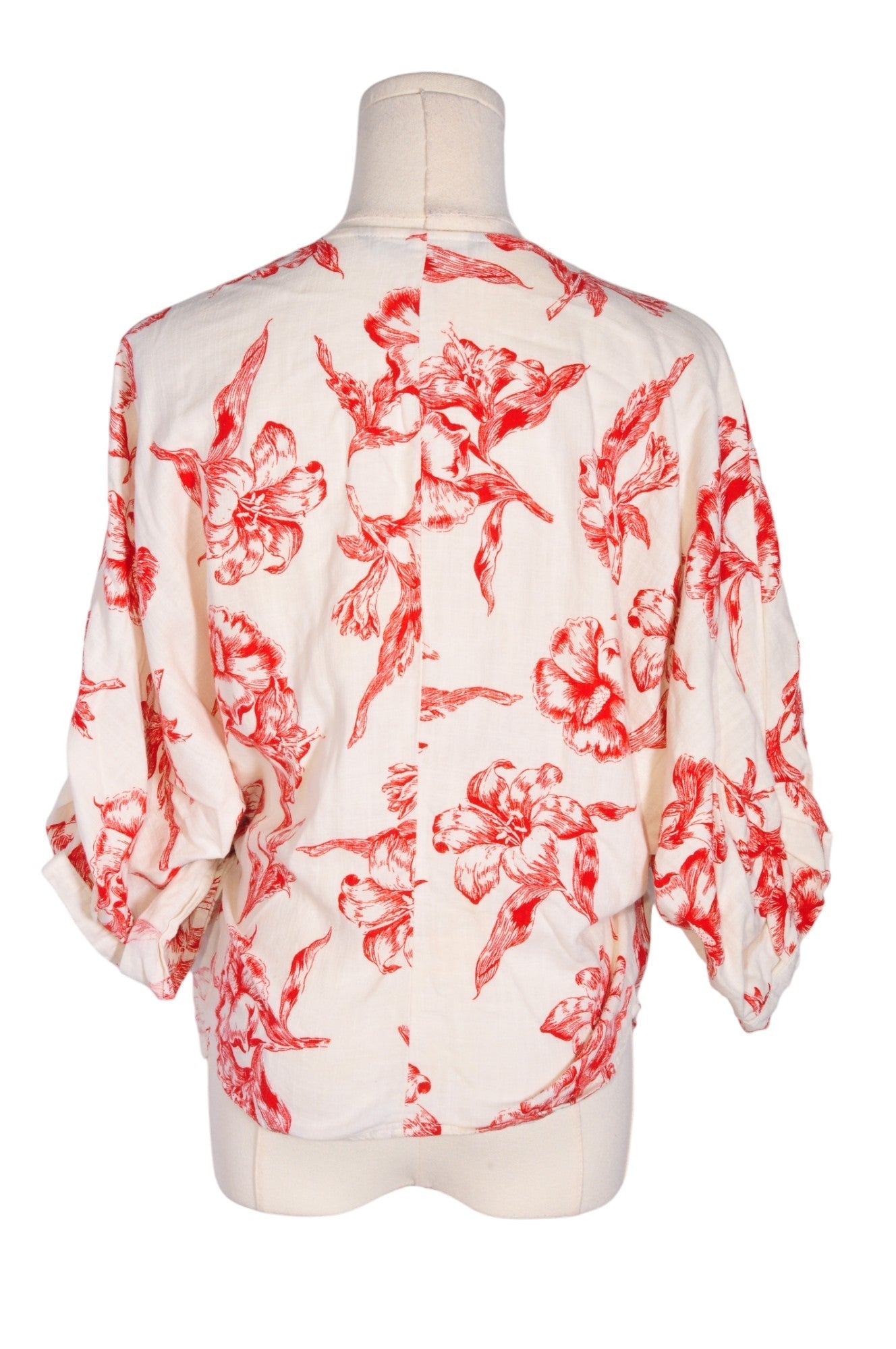 ZARA Women Blouses Regular fit in Red - XS - Velora