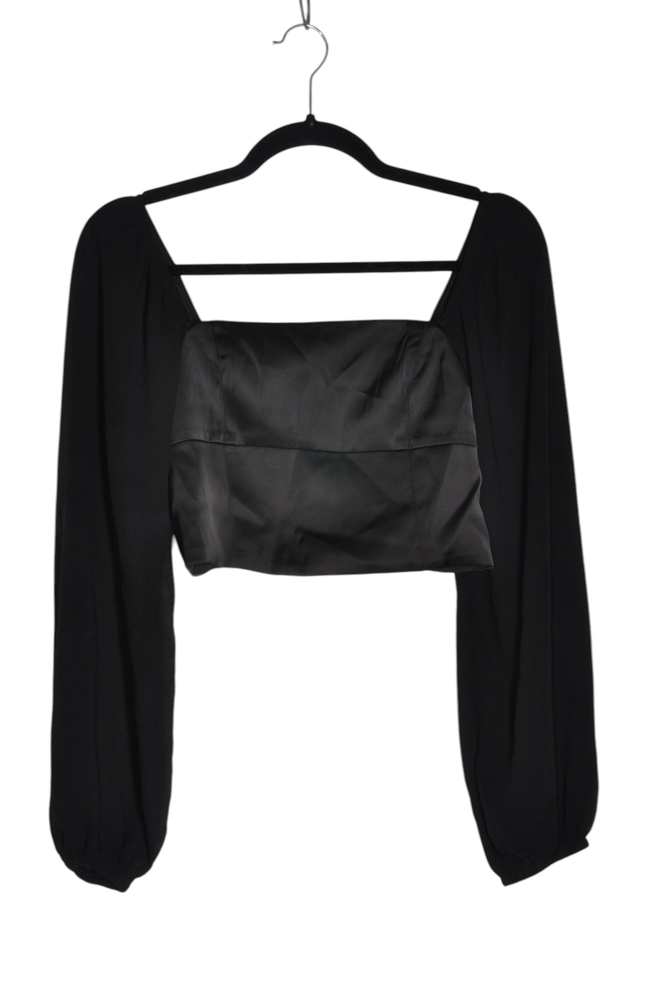 DYNAMITE Women Crop Tops Regular fit in Black - XXS - Velora