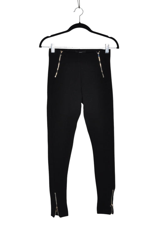 FOREVER 21 Women Work Pants Regular fit in Black - XS - Velora