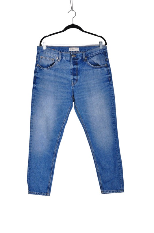 ZARA Men Straight-Legged Jeans Regular fit in Blue - 32 - Velora