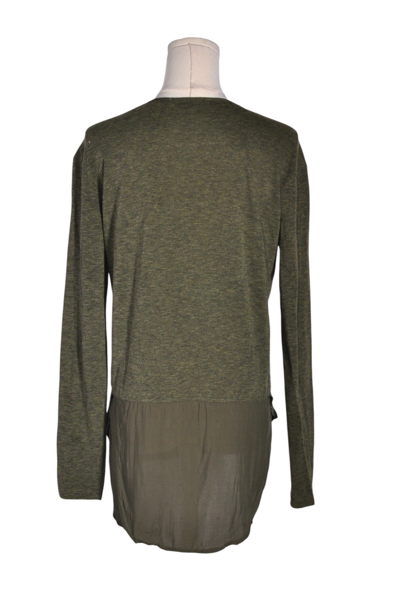 ZARA Women T-Shirts Regular fit in Green - M - Velora