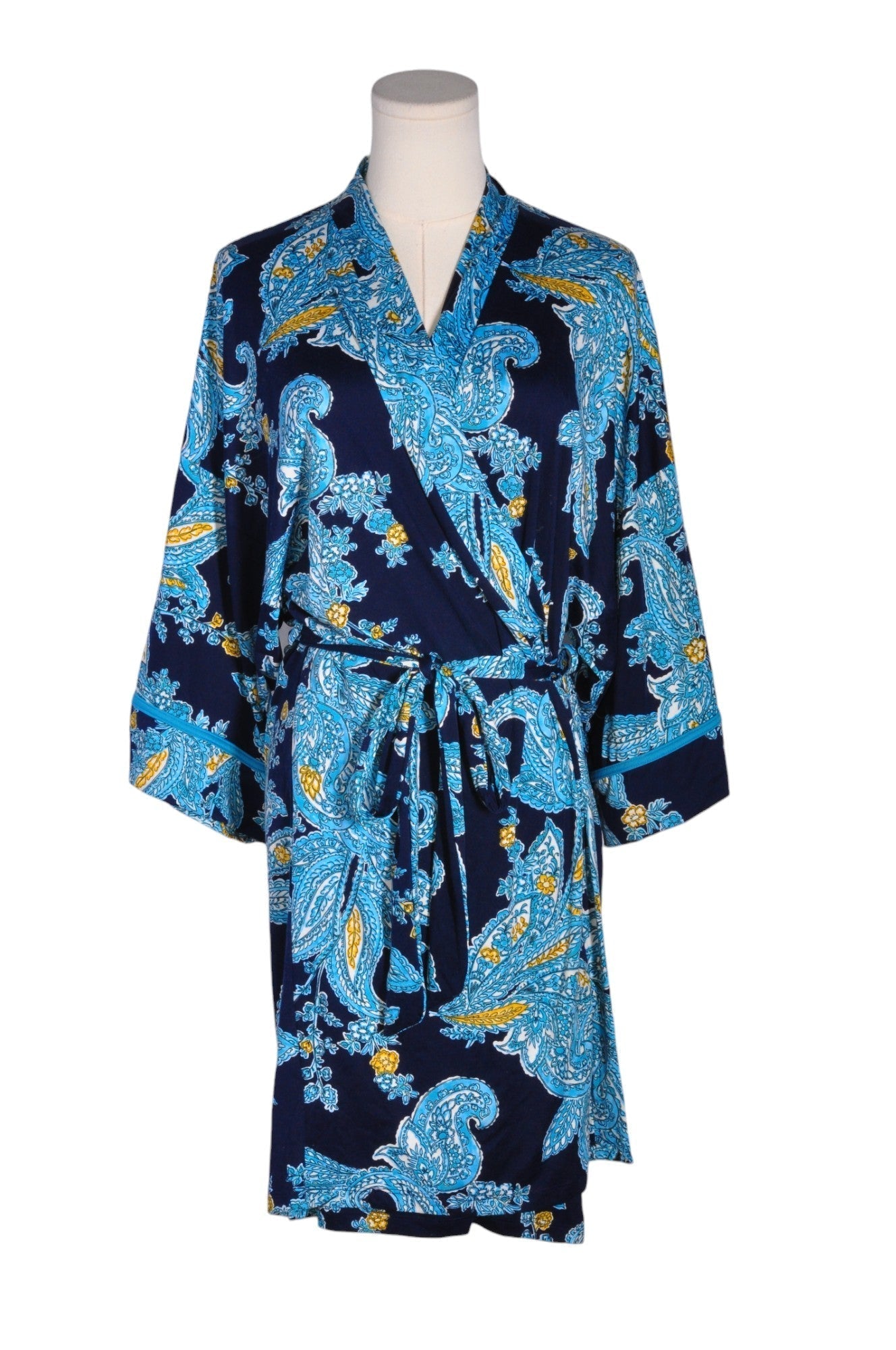 LINEA DONATELLA Women Lingerie Robe Regular fit in Blue - M - Velora
