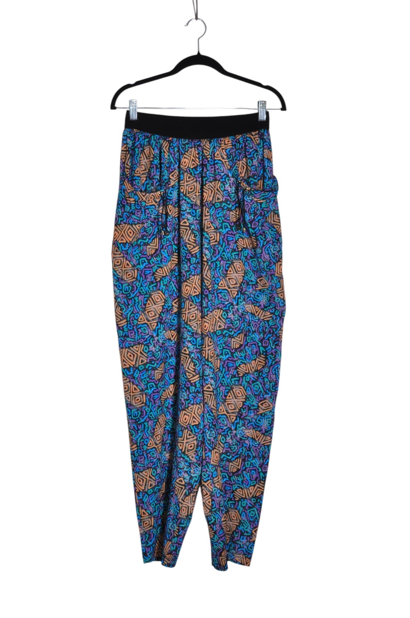 LILI SIDONIO Women Harem Pants Regular fit in Blue - S - Velora