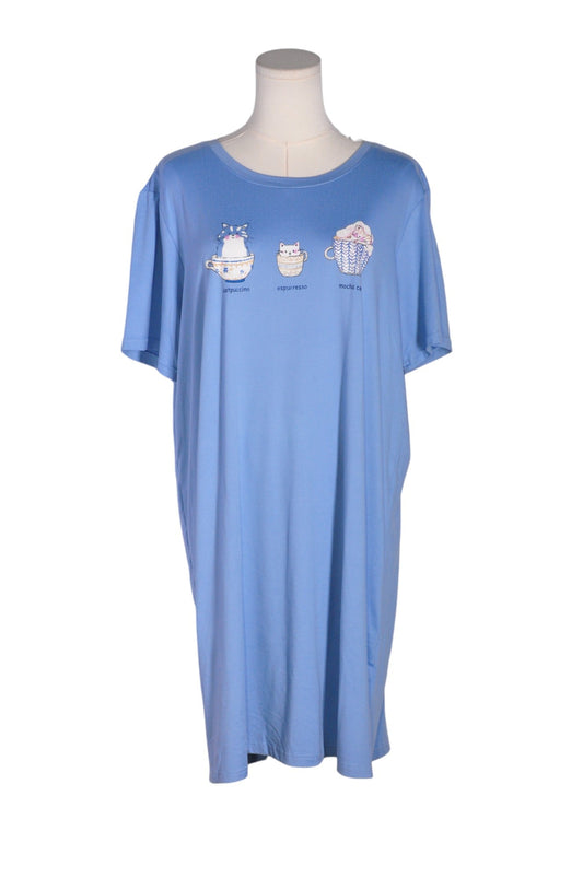 LA VIE EN ROSE Women Night Wear Regular fit in Blue - L - Velora