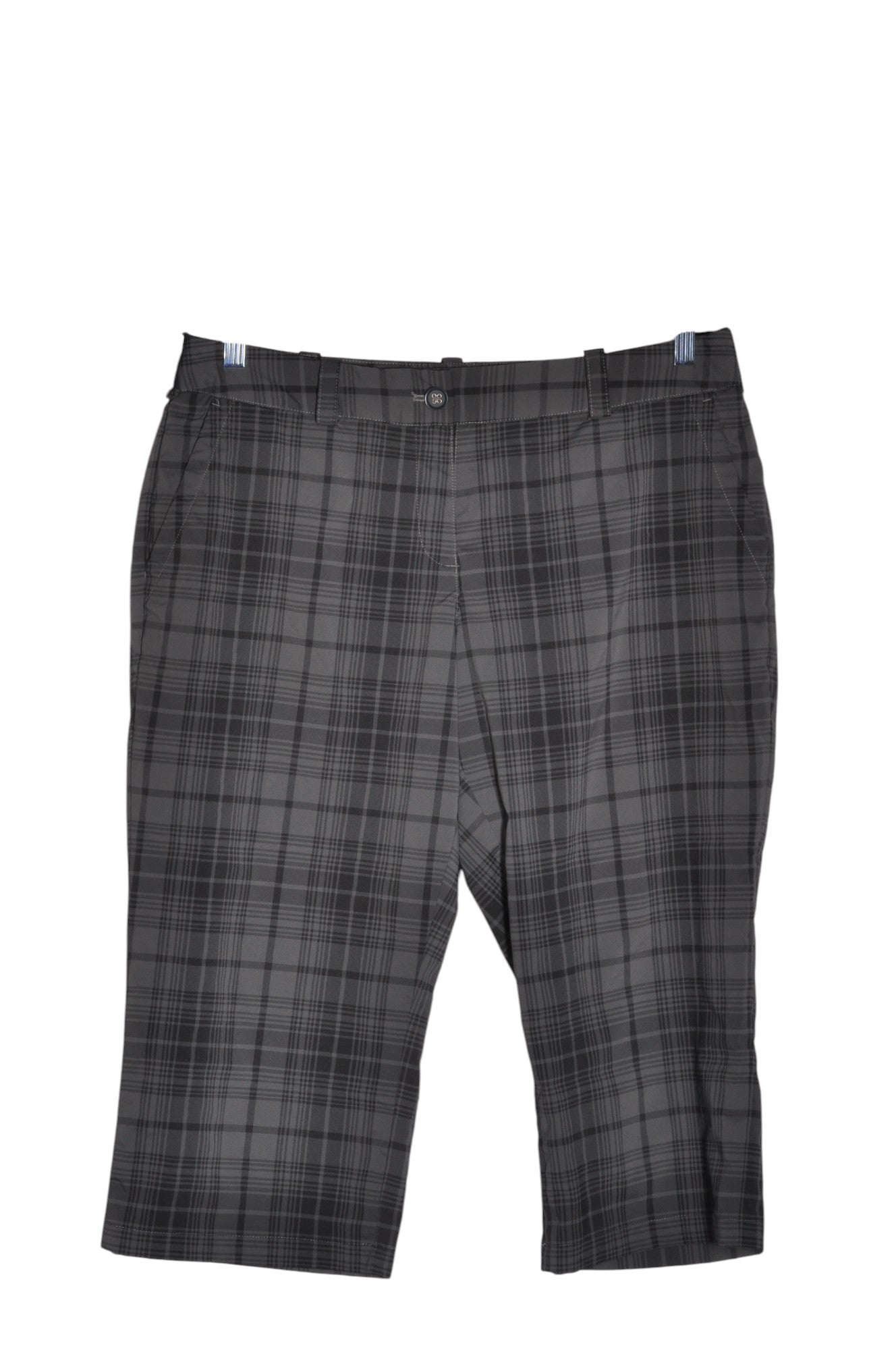 NIKE Women Capri Pants Regular fit in Gray - 12 - Velora