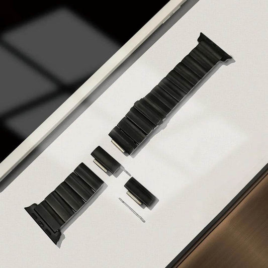 Large Particle Titanium Alloy Watch Strap - Velora