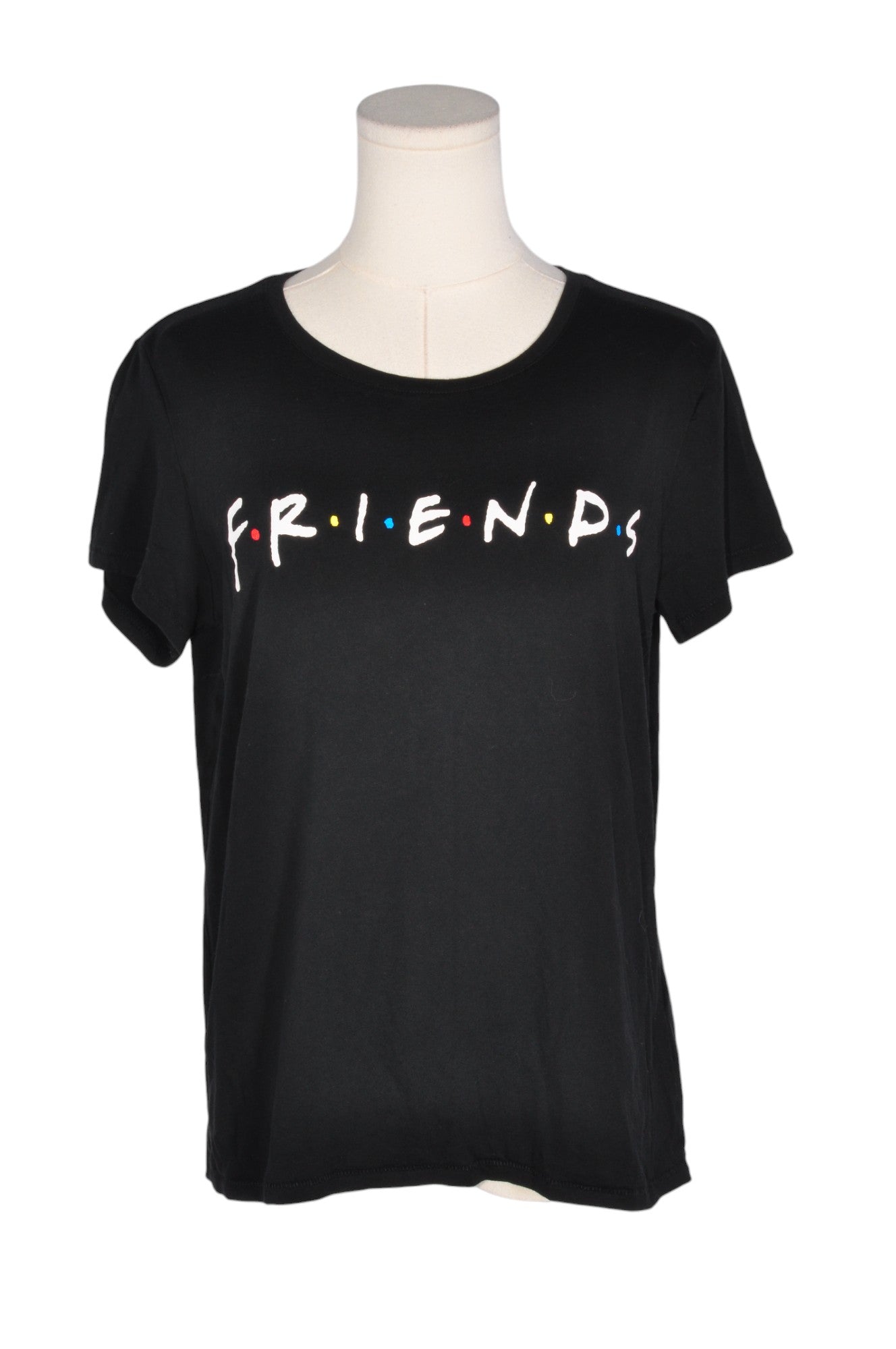 H&M Women T-Shirts Regular fit in Black - M - Velora