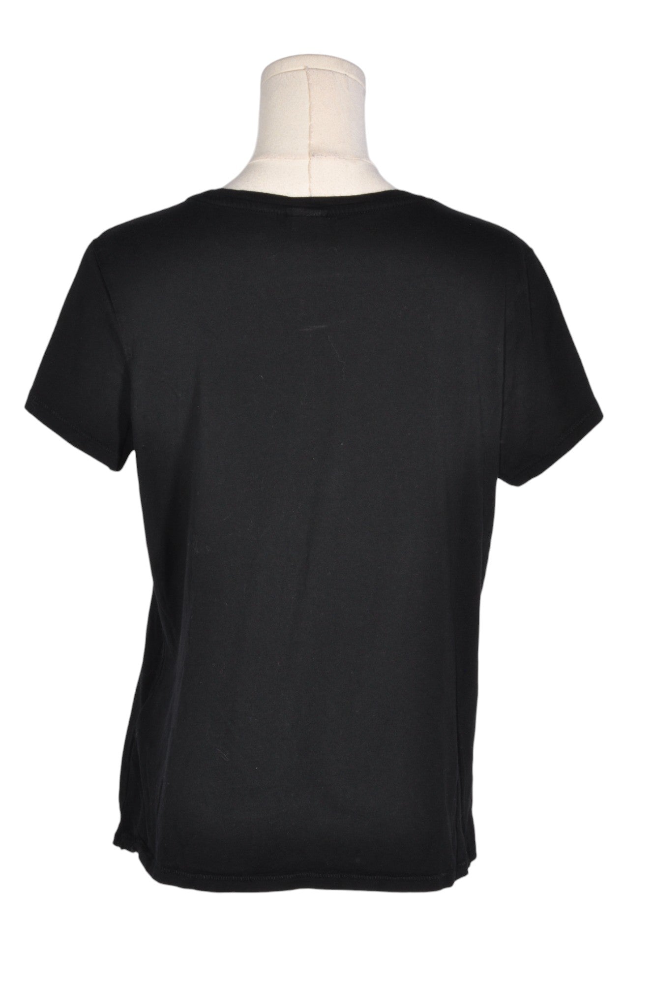 H&M Women T-Shirts Regular fit in Black - M - Velora