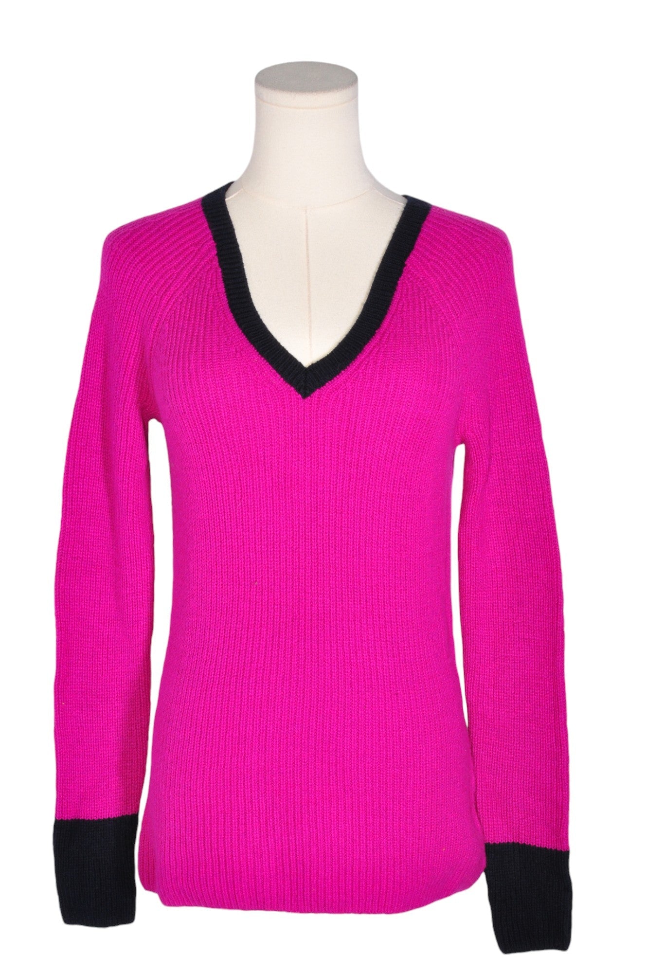 TALBOTS Women Knit Tops Regular fit in Pink - XS - Velora