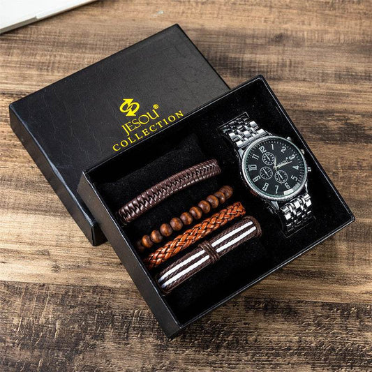 Steel band watch sport quartz watch - Velora