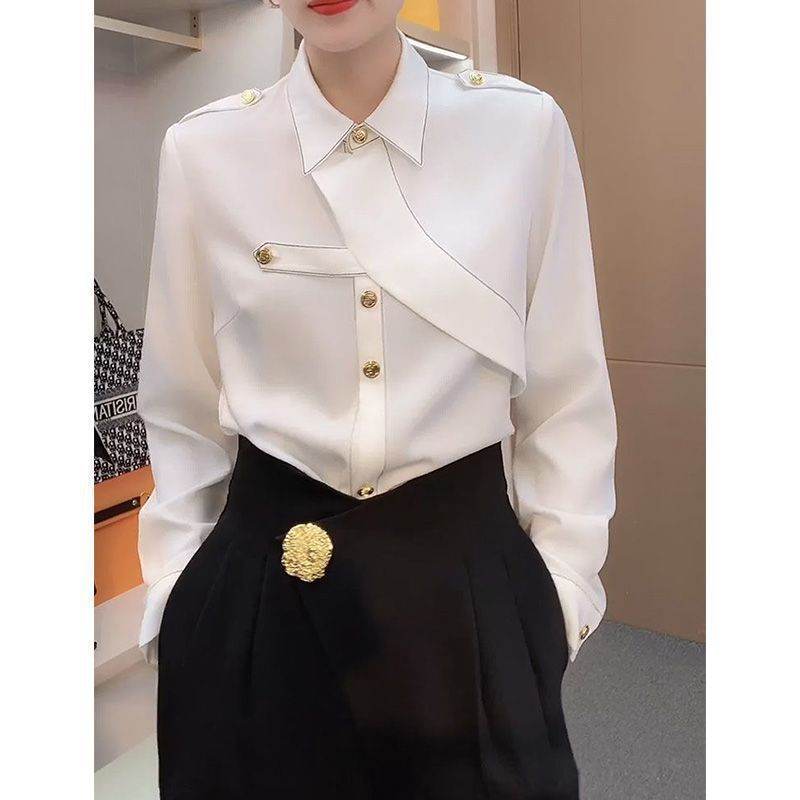 Luxury Professional Business Cooperate Office blouse shirt for women - Velora