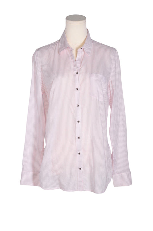 BANANA REPUBLIC Women Button Down Tops Regular fit in Pink - M Koop