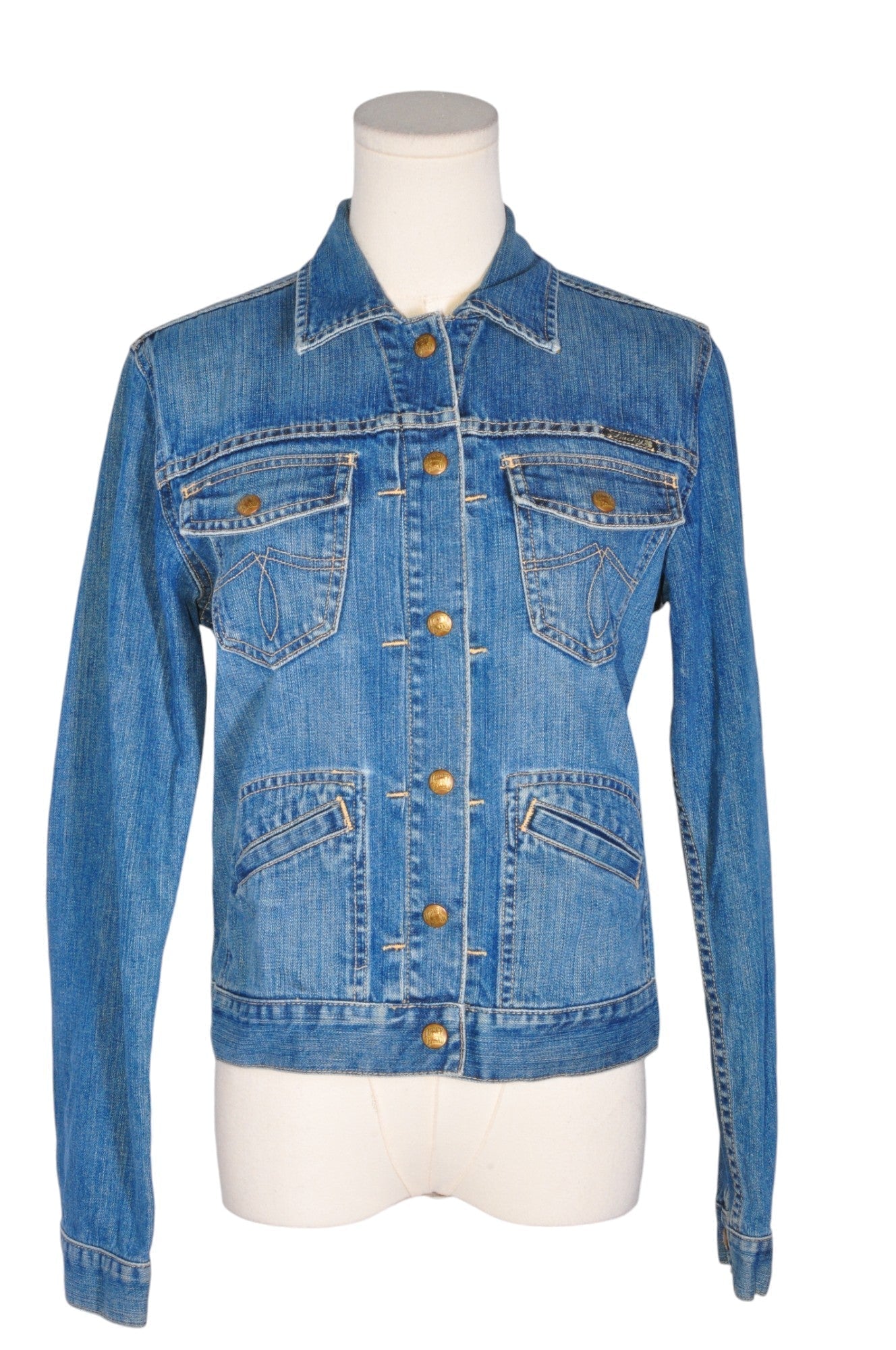 LUCKY BRAND Women Denim Jackets Regular fit in Blue - M - Velora