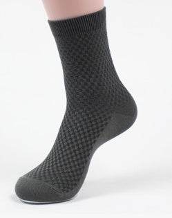 Socks men's new bamboo fiber men's business socks