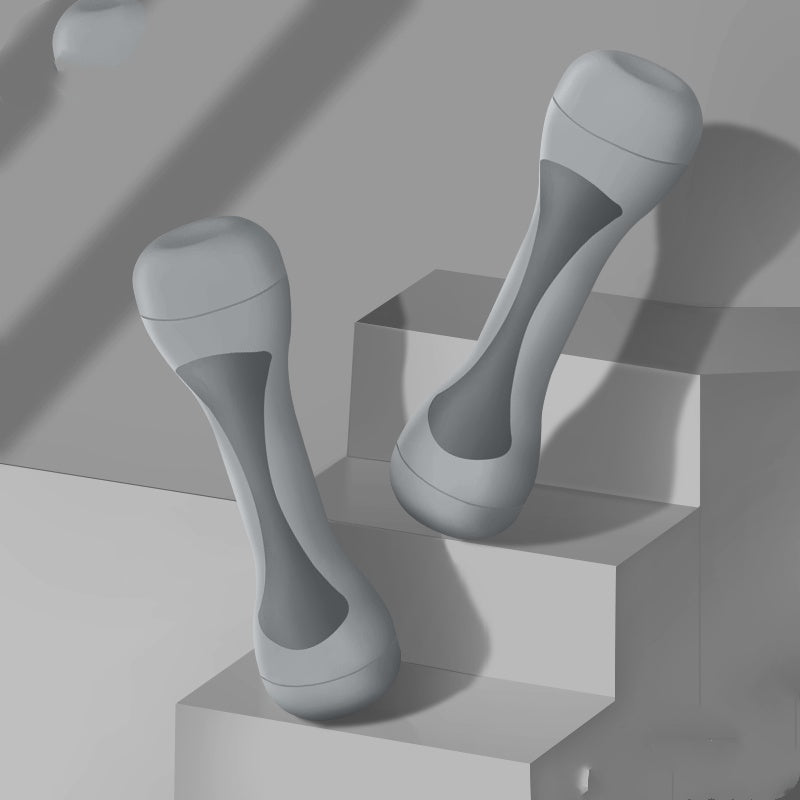 Rubber Dumbbells for Women – Home Gym Arm Toning Pair