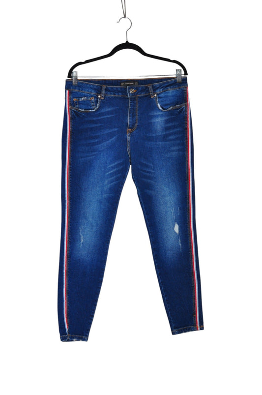 ZARA Women Skinny Jeans Regular fit in Blue - 12 - Velora