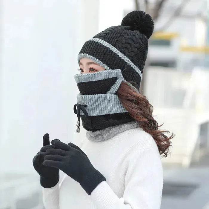 Buy Full Face winter cover knitted mask balaclavas for cold weathers - Velora